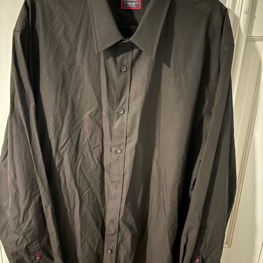 UNTUCKit Black Dress Shirt Long-Sleeve Classic